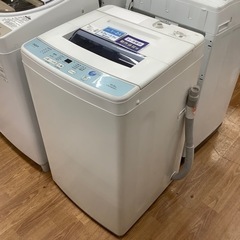 「安心の6ヶ月保証付！！【AQUA(アクア)全自動洗濯機】取りに来れる方限定！売ります！」
