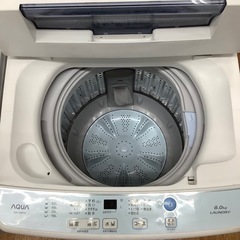 「安心の6ヶ月保証付！！【AQUA(アクア)全自動洗濯機】取りに来れる方限定！売ります！」