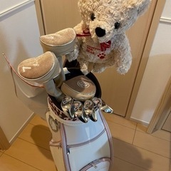 【ネット決済】レディースゴルフクラブセット(キャディバック付き)