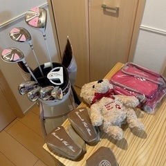 【ネット決済】レディースゴルフクラブセット(キャディバック付き)