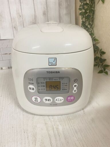 TOSHIBA　東芝　炊飯器　RC-5XE8　IH　ご飯　　保温釜　0.54L　炊飯ジャー　3合炊き