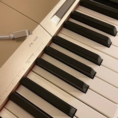 CASIO PX-160GD ペダル midケーブル、スタンド付き 電子ピアノ 2016
