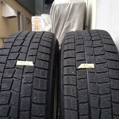 DUNLOP 215/65R16 2016年製 スタッドレス アルミホイール付き 4本セット WINTER MAXX 01  7.0J PCD114.3 インセット48 5穴 アルファード