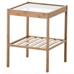 【ネット決済】IKEA ネスナ　ベッドサイドテーブル　引き続き来...