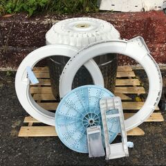 洗濯機の分解クリーニング行っています！配送設置込み！ハイアール5.5K 