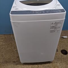 (売約済み)東芝 全自動洗濯機 2019年製 AW-5G6　TO...
