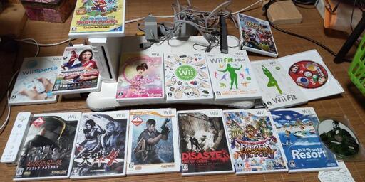 休みの日にゲーム三昧どうですか？Wii大量