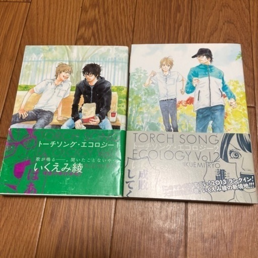 無料 トーチソング エコロジー いくえみ綾1 2巻 みなみ 東中山の本 Cd Dvdの中古あげます 譲ります ジモティーで不用品の処分