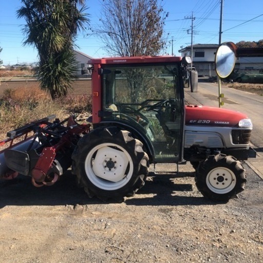 程度良好!! ヤンマー トラクター EF230 エアコン キャビン MT 1118時間