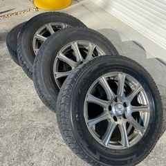 タイヤ 215/65R16 スタッドレスタイヤ ホイールセット 4本