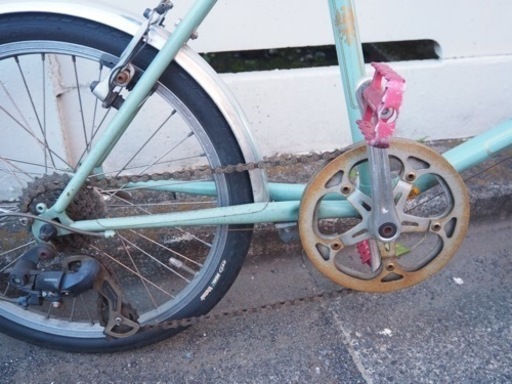 終了しました】ビアンキ ミニベロ メルロー 汚れ、錆あり