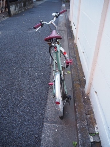 自転車 【終了しました】ビアンキ ミニベロ メルロー 汚れ、錆あり