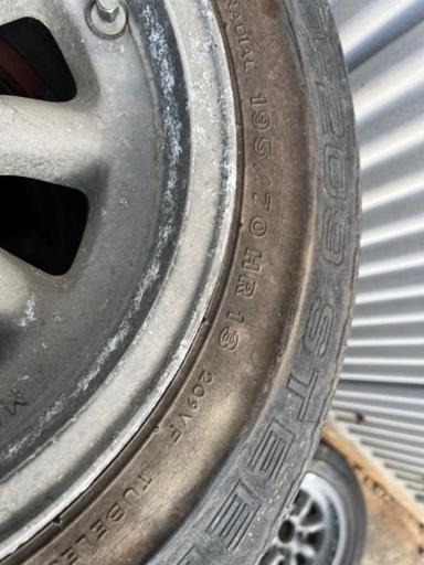 タイヤ、ホイール マグロード MAGROAD 6.5j 13インチ 旧車 当時もの