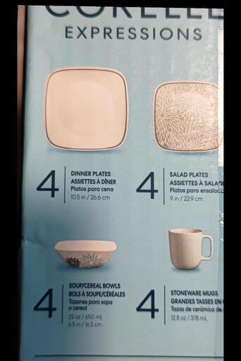 新品未開封コレール皿16点セット