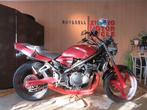 □SUZUKI BANDIT 250 GJ77A スズキ バンディッド250 250cc メタリックレッド パーツ取り 部品取り車 ベース車 バイク 札幌発