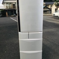 配送無料 Panasonic冷蔵庫 NR-E431V-N 2015年製 426L 配送無料