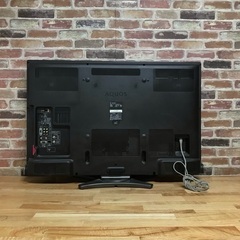 即日受渡❣️国内製造AQUOS46型省エネLEDテレビ16500円