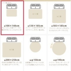 ラグ/ピンク/約100×140cm − 愛知県