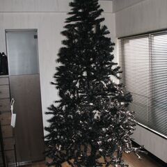 大幅値下げ！★クリスマスツリー：H240XW130:ブラックツリ...