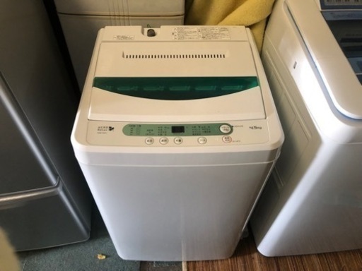 【返品送料無料】 【リサイクルサービス八光　田上店　安心の1か月保証　配達・設置OK】ヤマダ電機オリジナル　全自動電気洗濯機　(4.5kg) HerbRelax YWM-T45A1(W) 洗濯機