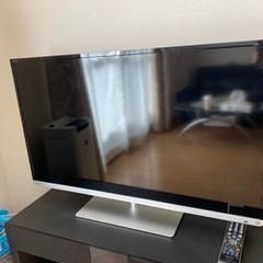 【ネット決済】TOSHIBA 40型 テレビ台もつけます！