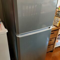 【ネット決済】ハイアール　121L冷蔵庫 JR-N121Aシルバ...