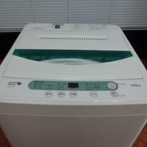 ID 985124　洗濯機ヤマダ4.5Kg　２０１７年製　YWM-T45A1