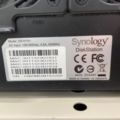 NASキット Synology DS1515+ − 東京都