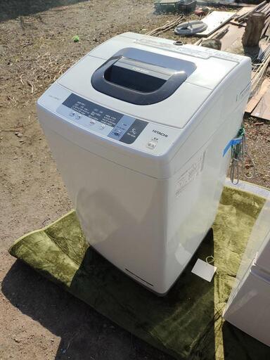 [中古] 日立　洗濯機　NR-5WR  5Kg