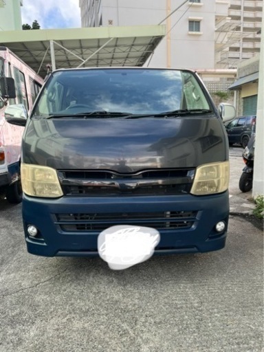0系ハイエースバン4ナンバーガソリン車 なおたん 首里のハイエースの中古車 ジモティー