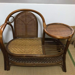 【美品】籐の椅子　アンティーク
