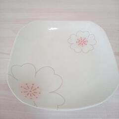 桜柄の和皿