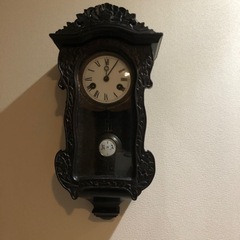 ユンハンスのアンティーク掛け時計　お渡し完了しました