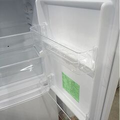 札幌 117L 2ドア冷蔵庫 2019年製 ヤマダ YRZ-C12G2 100Lクラス 白 