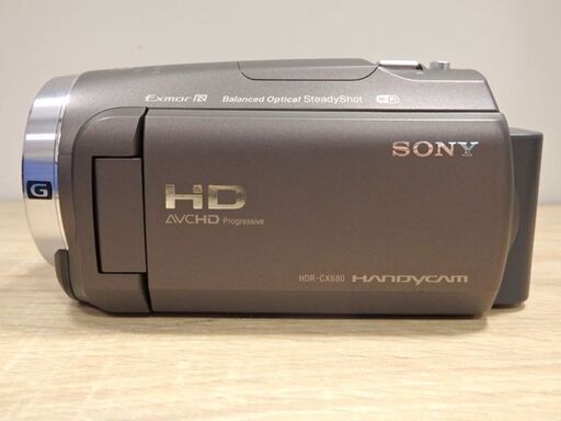 新札幌発 SONY HDR-CX680 HANDYCAM ブラウン ビデオカメラ