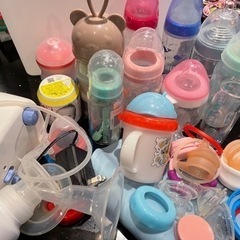 【ネット決済・配送可】哺乳瓶 ミルカー 自動搾乳器