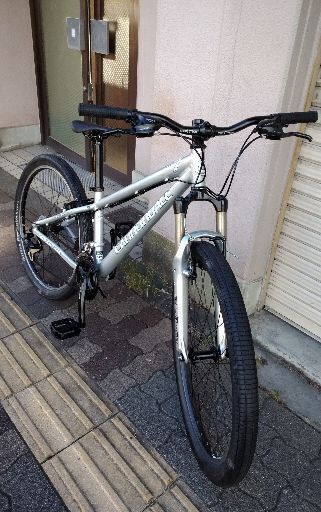 CANNONDALE[キャノンデール]CO2 F7 26吋フロントサス搭載MTB アルミ/24speeds/シルバー (自転車工房としくら)  鴫野のマウンテンバイクの中古あげます・譲ります｜ジモティーで不用品の処分