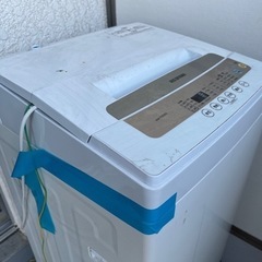 【ネット決済・配送可】アイリスオーヤマ洗濯機　IAW-T502EZ