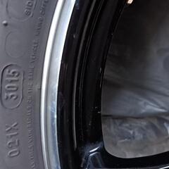 スタッドレスタイヤ4本（ミシュラン）225/65R17アルミホイール付き