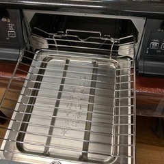 パロマ ガスコンロ 都市ガス用 水無しワイドグリル両面焼 中古