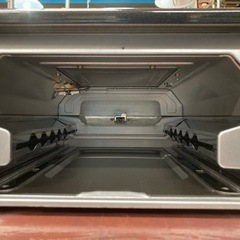 パロマ ガスコンロ 都市ガス用 水無しワイドグリル両面焼 中古