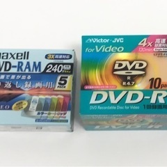 victor・jvc DVD-R 10枚パック&maxell D...