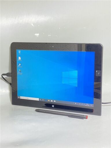 中古美品 ペン付 タブレット 高速SSD 10.1型 Lenovo レノボ ThinkPad 10 Atom 4GB 無線 Wi-Fi Bluetooth カメラ Windows10 Office