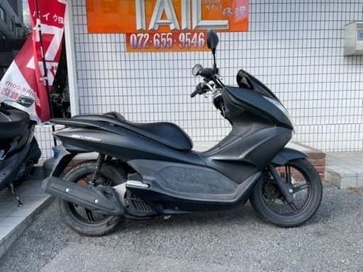 ★15万円　PCX150 走行距離少ない！セル1 実働車★ホンダ PCX KF12 人気の黒！スクーター