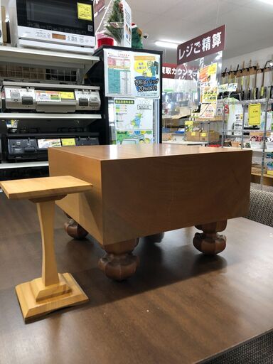 将棋盤 駒台ｾｯﾄ W(幅)33.5×H(高さ)23.5×D(奥行き) 37cm 将碁屋マット