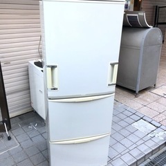 激安シャープ345L⁉️大阪市内配達設置無料?⭕️保証付き