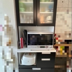 【ネット決済】【美品】食器棚(2017年ニトリにて購入)