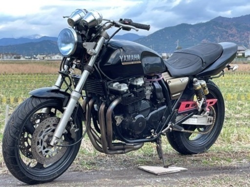 実働】XJR400 4HM 書類あり エンジン実働 滋賀 レストアベース