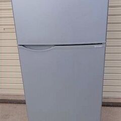 【シャープ】2ドア 冷凍冷蔵庫 118L SJ-H12B-S  ...
