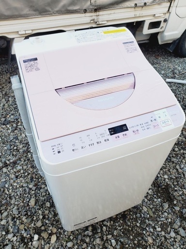 ♦️EJ606番SHARP電気洗濯乾燥機 【2016年製】